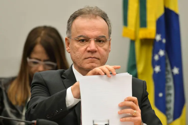 Samuel Moreira: A leitura da íntegra do relatório fazia parte do acordo com a oposição para que não haja obstrução nos trabalhos da comissão (Marcelo Camargo/Agência Brasil)