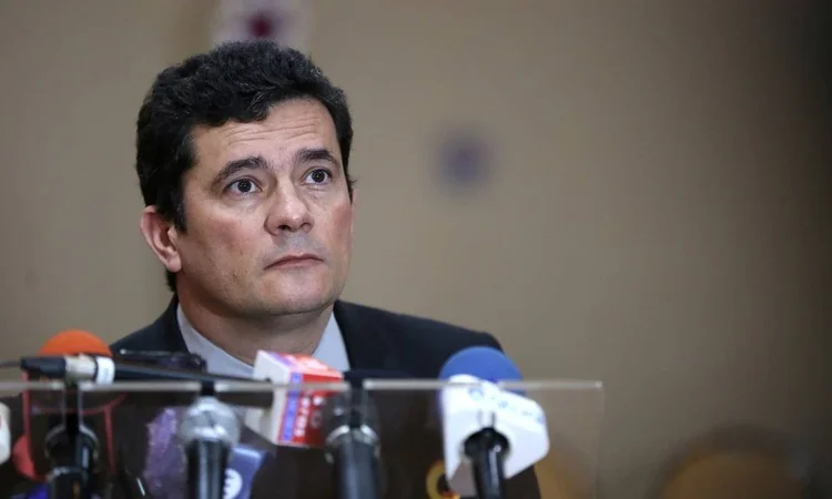 SERGIO MORO: o pacote anticrime já motivou atritos entre o ministro e o presidente da Câmara, Rodrigo Maia / REUTERS/Bruno Kelly (Bruno Kelly/Reuters)