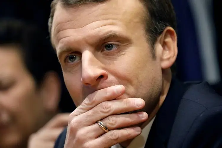 Macron: líder francês está tentando retomar diálogo entre o Irã e os parceiros ocidentais (Charles Platiau/File Photo/Reuters)