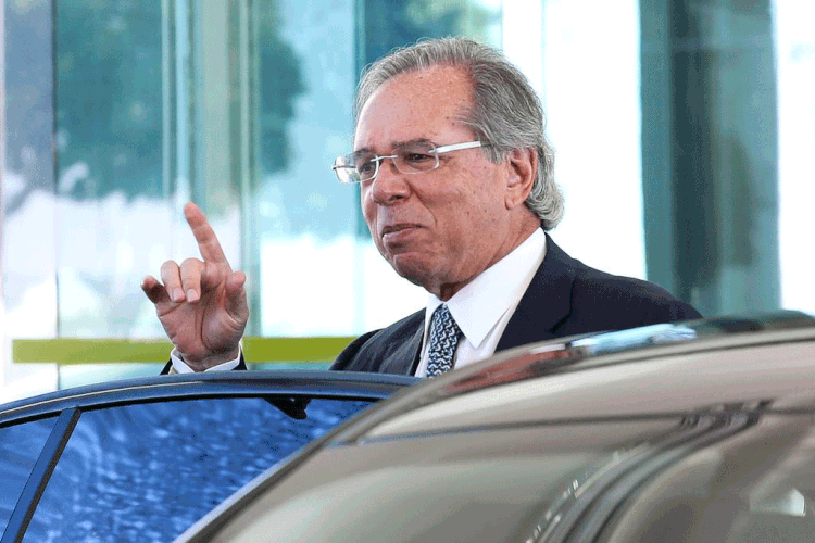 Paulo Guedes: "Nós podemos propor desoneração forte da folha de pagamento a troco da entrada desse imposto" (Antonio Cruz/Agência Brasil)