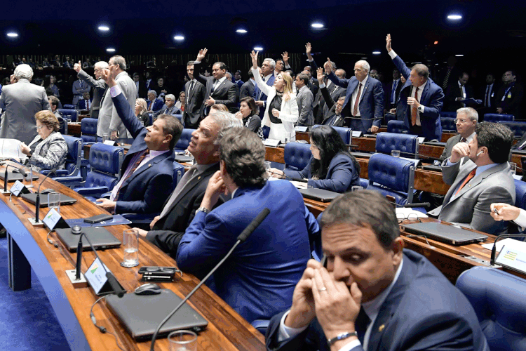 Senado: projeto foi aprovado no plenário da Casa Legislativa (Waldemir Barreto/Agência Senado)