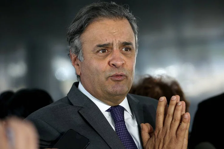 Aécio: político era investigado pelo crime de corrupção passiva (Reprodução/Agência Senado)