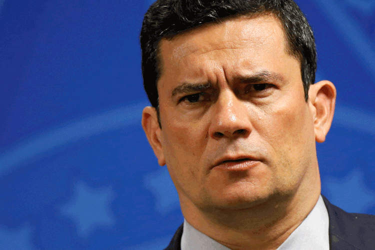 Sergio Moro: ministro da Justiça foi uma das autoridades vítimas das invasões a celular (Adriano Machado/Reuters)