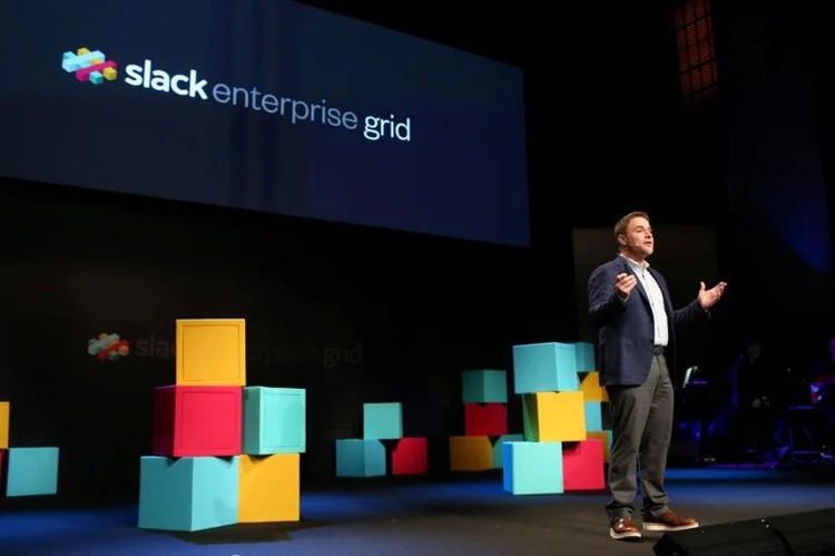 Stewart Butterfield, presidente do Slack: empresa teve prejuízo de quase 140 milhões de dólares em 2018 (Beck Diefenbach/Reuters)