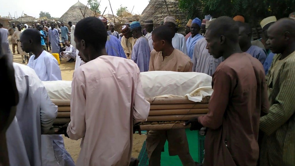 Nigéria: o ataque deixou pelo menos 40 feridos e 30 mortos (AFP/AFP)