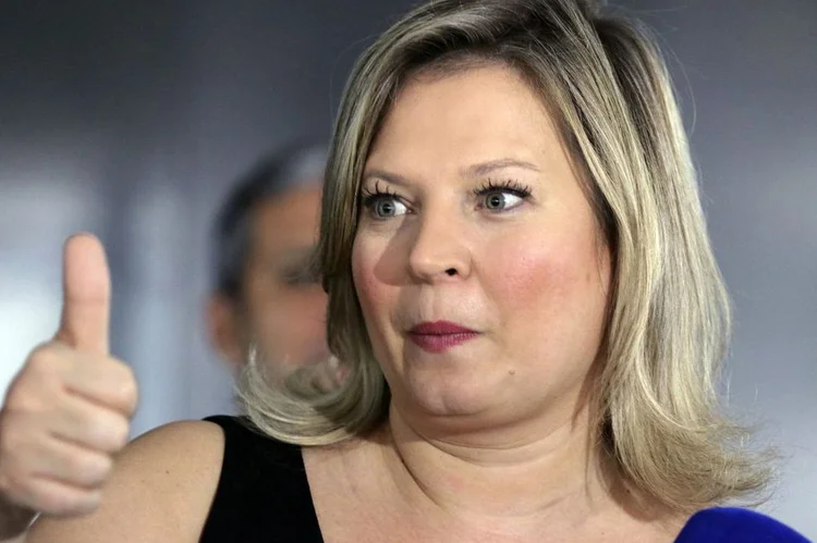 Joice Hasselmann: deputada ocupará o cargo de líder do PSL na Câmara após decisão do partido de expulsar Eduardo Bolsonaro (Valter Campanato/Agência Brasil)
