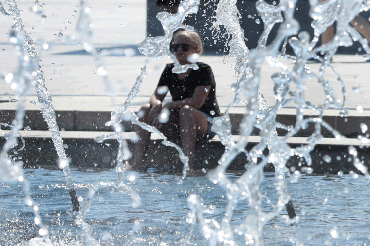 Calor: verão europeu registra temperaturas acima dos 40ºC (Yuri Gripas/Reuters)