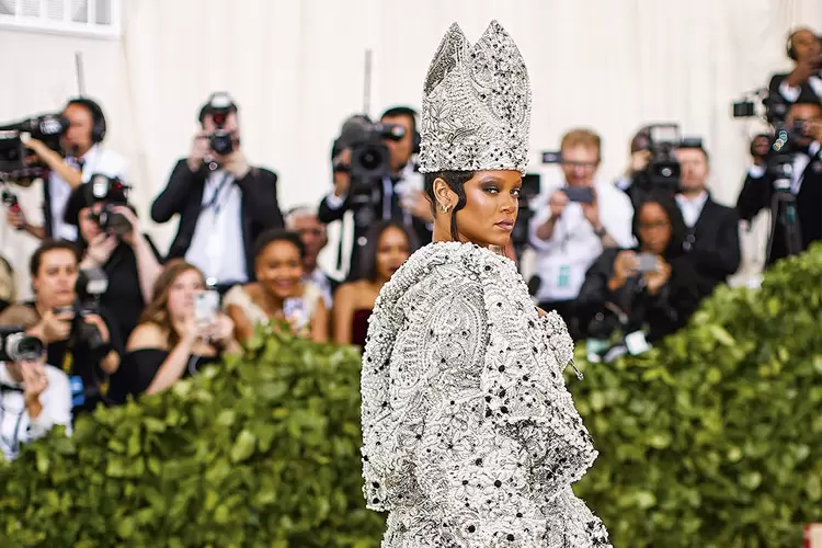 A cantora Rihanna: moda em parceria com o grupo francês LVMH | Eduardo Munoz/REUTERS