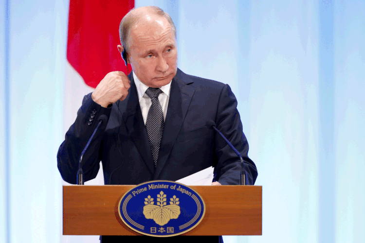 Putin: presidente da Rússia criticou a liberdade sexual e de gênero (Alexander Zemlianichenko/Pool/Reuters)