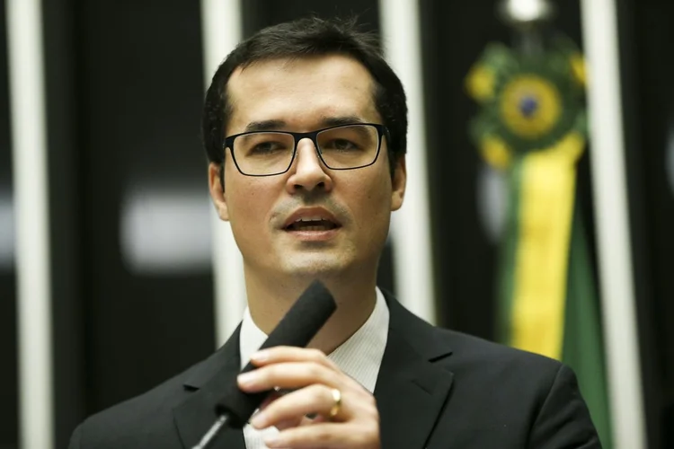 Deltan Dallagnol: procurador disse que três ministros do STF formam "uma panelinha" e passam para a sociedade uma mensagem de "leniência com a corrupção" (Marcelo Camargo/Agência Brasil)