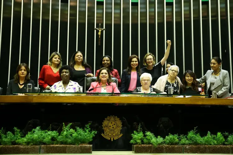 Câmara: uma das propostas prevê o fim das punições às legendas que não cumprirem a cota feminina para vagas no Legislativo (Marcelo Camargo/Agência Brasil)