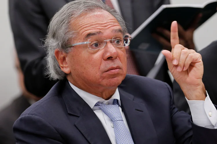 Paulo Guedes: a redução de recursos do Sistema S é uma das bandeiras defendidas pelo ministro da Economia desde o início do governo (Adriano Machado/Reuters)
