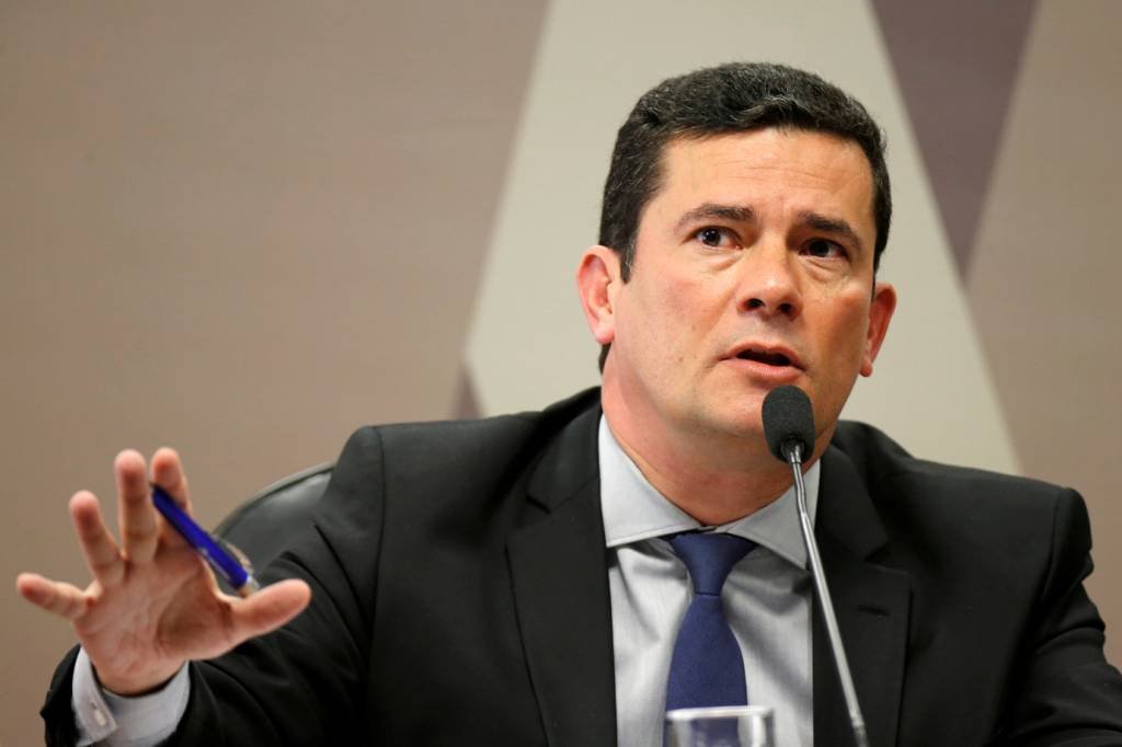 Sergio Moro: "palestra bem paga", disse ao procurador Dallagnol (Adriano Machado/Reuters)