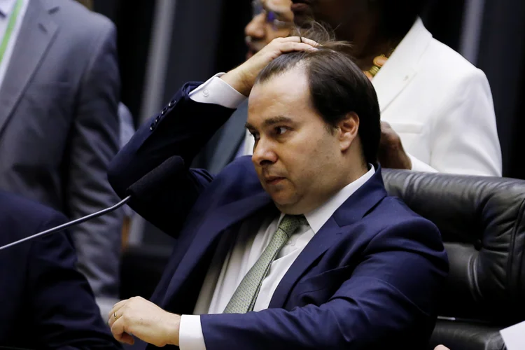 Rodrigo Maia: deputado afirmou que "está se gastando o mínimo possível em relação ao que se gastava" (Adriano Machado/Reuters)