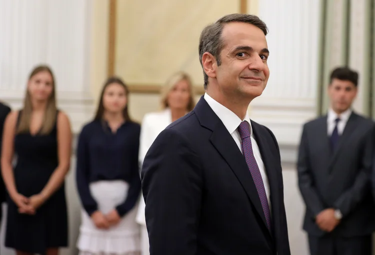 Grécia: o novo primeiro-ministro assumiu o cargo nesta segunda-feira (Alkis Konstantinidis/Reuters)