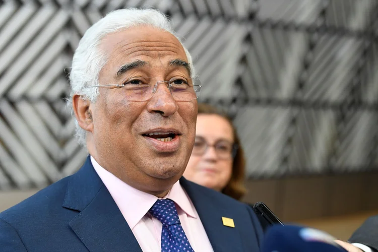 António Costa: Primeiro-ministro de Portugal, do Partido Socialista, disse que está aberto a nova aliança com os dois partidos de extrema-esquerda do país (Piroschka Van De Wouw/Reuters)