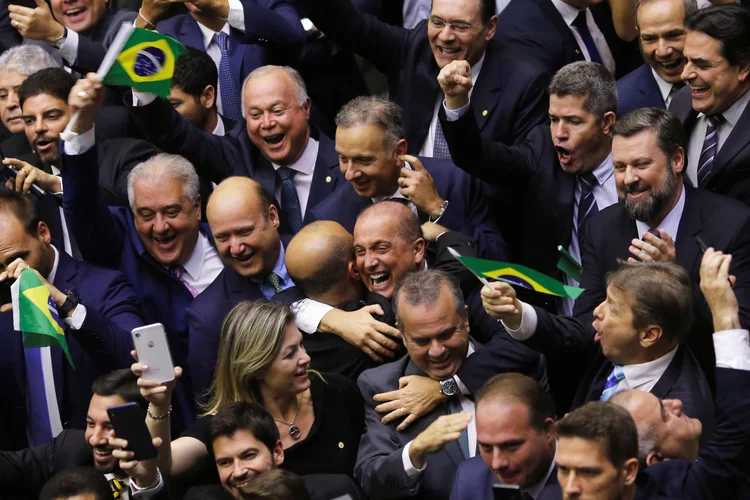 Câmara aprova reforma da Previdência em 1º turno. (Adriano Machado/Reuters)