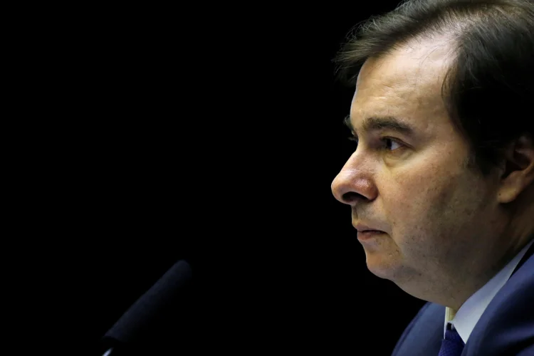 Maia: deputado criticou o uso do FGTS para custear programas sociais como o Minha Casa Minha Vida (Adriano Machado/Reuters)