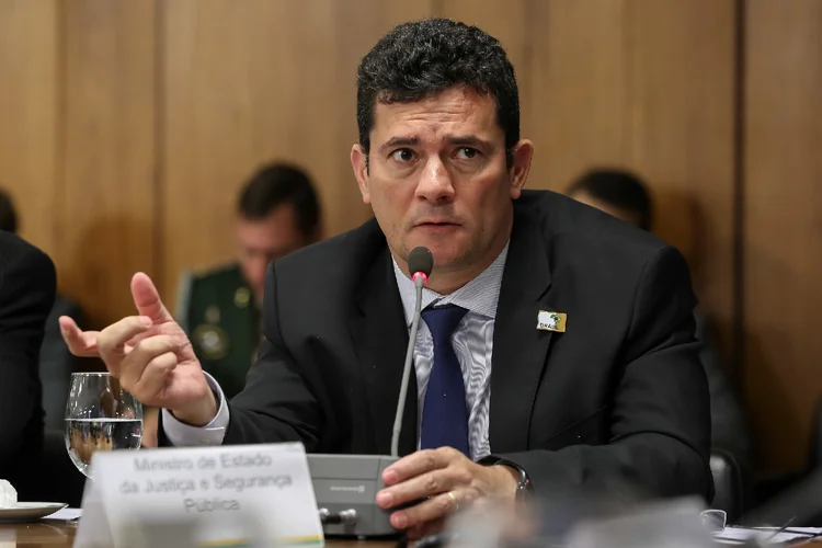 Sergio Moro: ministro disse lamentar decisão do Tribunal de Contas da União em suspender a publicidade do pacote anticrime (Marcos Corrêa/PR/Flickr)