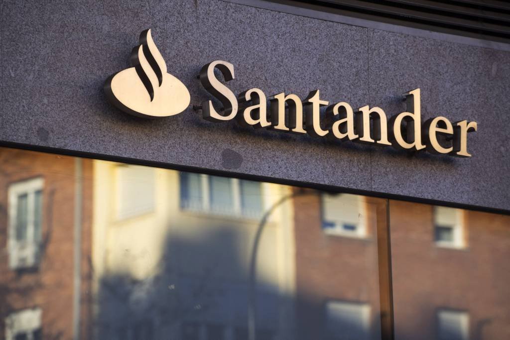 Santander: banco antecipa um maior uso de ativos digitais (Angel Navarrete/Bloomberg)