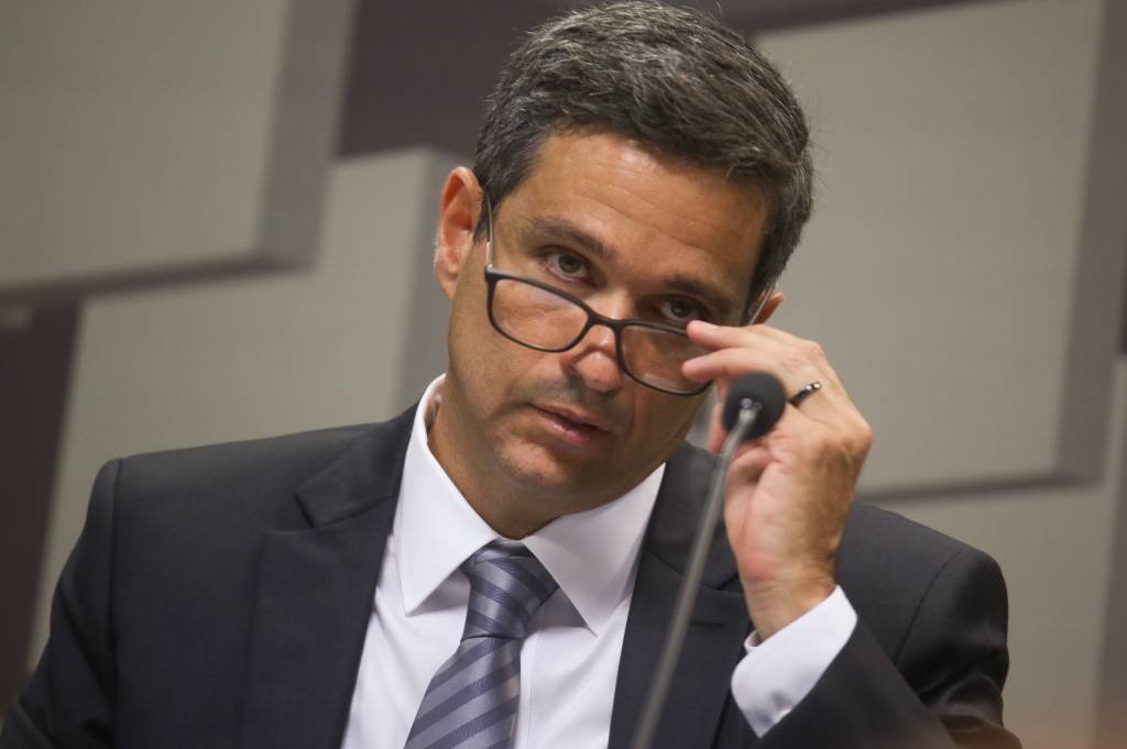 Roberto Campos Neto, presidente do Banco Central do Brasil: dia de anúncio da nova taxa Selic (Andre Coelho/Bloomberg)
