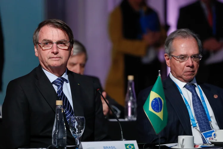 Bolsonaro: presidente do Brasil afirmou que a Argentina "tomava o rumo da Venezuela" e que "bandidos de esquerda" estariam voltando ao poder (Alan Santos/PR/Flickr)