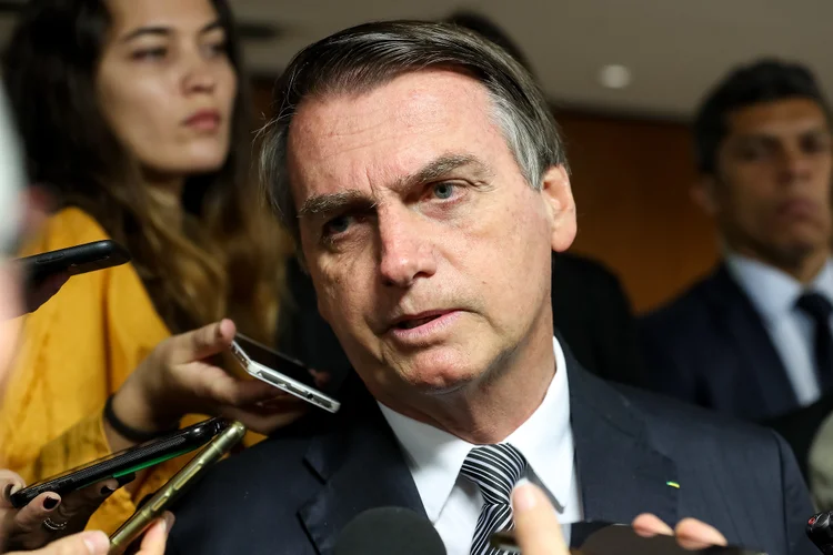 Jair Bolsonaro: após Bolsonaro questionar as taxas e dizer suspeitar que o diretor do órgão está "a serviço de alguma ONG" (Marcos Corrêa / PR/Reprodução)