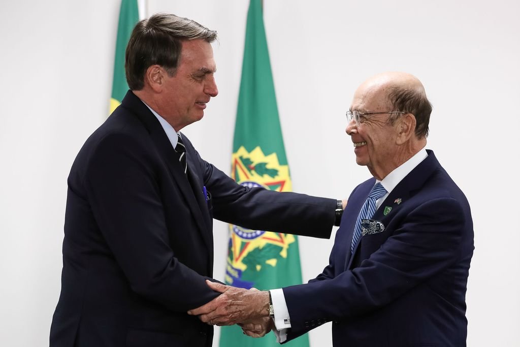 Bolsonaro-Ross: presidente se reunião com secretário americano para tratar de negociações entre os países (Marcos Corrêa/PR/Palácio do Planalto/Flickr)