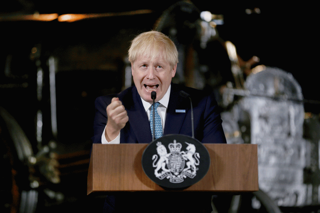 Boris Johnson diz que UE deve renegociar acordo do Brexit