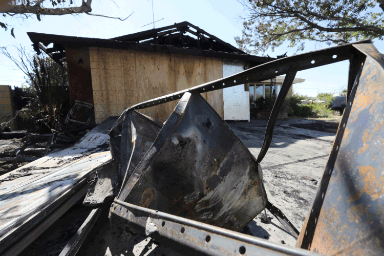 Califórnia: local teve um segundo tremor após terremoto no dia anterior (David McNew/Reuters)