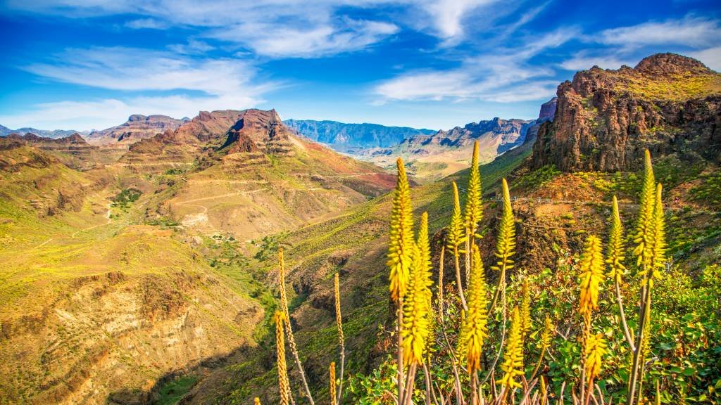 Montanhas sagradas de Gran Canaria reúnem vestígios de uma cultura aborígine que habitou a ilha vulcânica (JulieanneBirch/Getty Images)