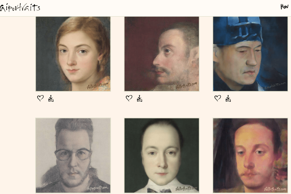 Site usa inteligência artificial para converter fotos em retratos antigos