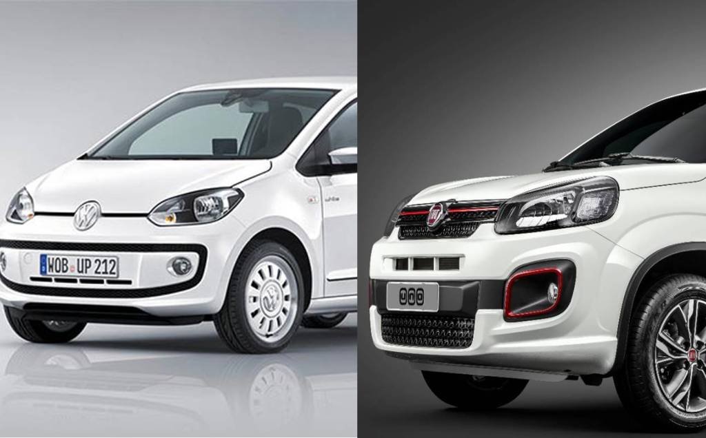 Fiat Uno ou Volkswagen Up? Veja qual modelo de carro desvaloriza menos