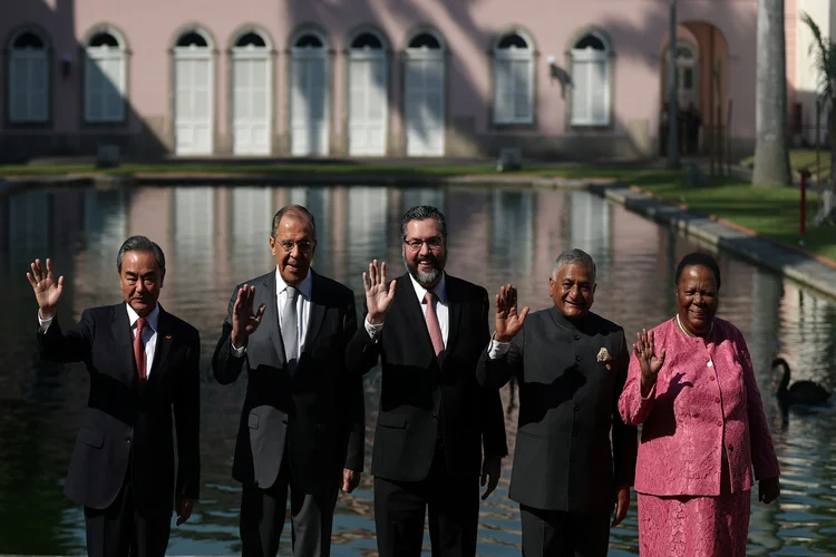 Reunião dos Brics: Chanceleres se reúnem no Rio de Janeiro (Ricardo Moraes/Reuters)