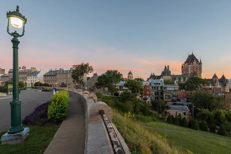 Cidade de Quebec: lá a língua oficial é o francês (Quebec International/Divulgação)