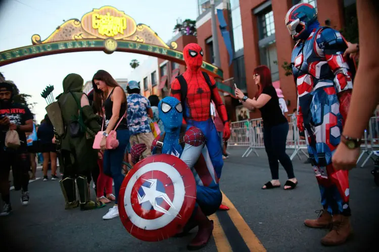 Comic Con 2019: Evento que começa esta semana em San Diego (EUA) tem história de início humilde e hoje é a maior celebração da cultura pop do planeta (ANDREW MARSZAL/AFP)