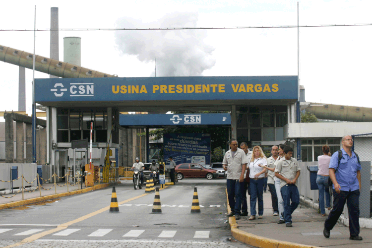 CSN: grupo divulgou balanço do segundo trimestre de 2019 nesta terça-feira (30) (Fernando Soutello/Reuters)