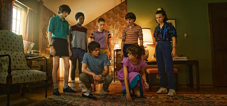 Série Stranger Things: a Netflix é uma das empresas de mais resultado para os acionistas (Divulgação/Divulgação)