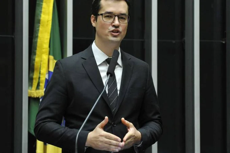 Deltan Dallagnol: procurador afirma que mensagens foram obtidas de forma ilegal e questiona, mais uma vez, a veracidade dos conteúdos (Reprodução/Agência Câmara)