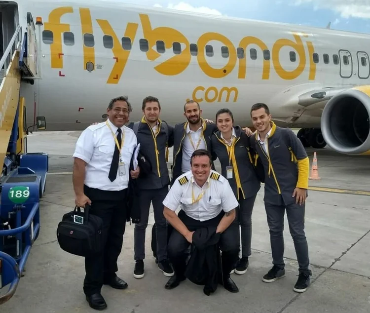 Flybondi: empresa argentina voa para Brasil e Paraguai (Flybondi/Instagram/Reprodução)