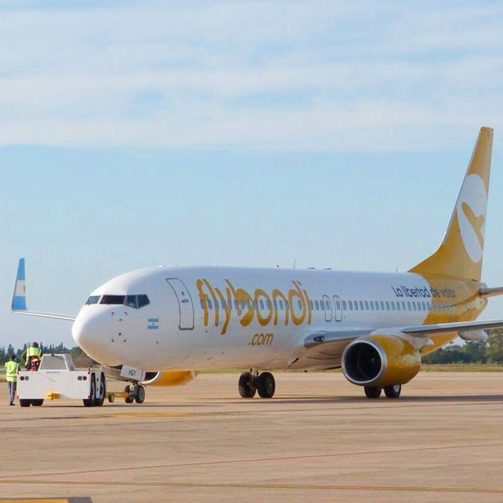 Flybondi: low cost oferece passagens para a Argentina no país por a partir de R$ 475 o trecho (Flybondi/Reprodução/Instagram)
