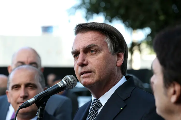 Bolsonaro: presidente disse que saques do FGTS foram liberados para tentar recuperar uma "economia que não vai bem". (Marcos Corrêa/PR/Flickr)