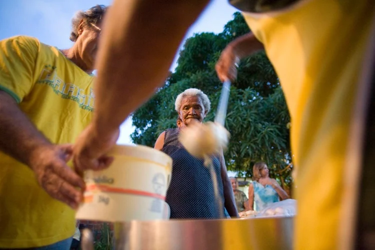 Fome: na semana passada, o presidente Jair Bolsonaro causou polêmica ao dizer que é "uma grande mentira" que pessoas passam fome no Brasil (Ricardo Funari/Brazil Photos/LightRocke/Getty Images)