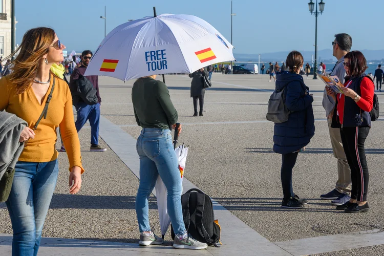 Turistas: nesses 15 anos, 170.187 brasileiros obtiveram cidadania europeia (Horacio Villalobos/Getty Images)