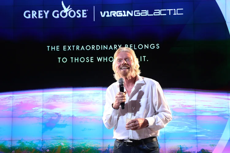 Richard Branson, fundador da Virgin Galactic (Rob Kim/Getty Images)