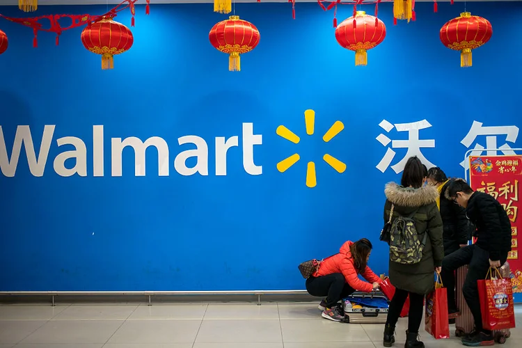 Walmart: o investimento na China será feito em 10 anos (Zhang Peng/Getty Images)