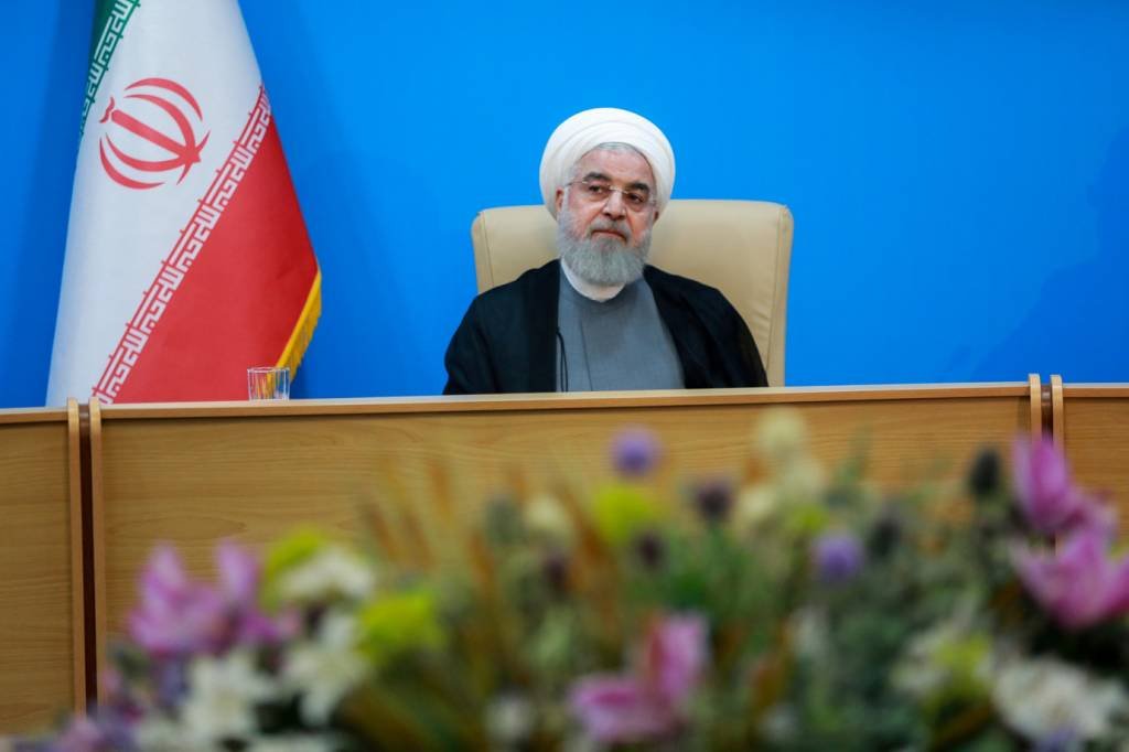 Hassan Rouhan, presidente do Irãi: Trump vem pressionando o país para renegociar o pacto. (Reuters/Official President website/Handout)