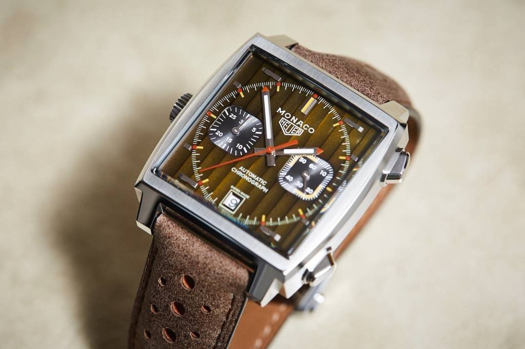 Relógio Monaco, da TAG Heuer, ganha edições especiais aos 50 anos