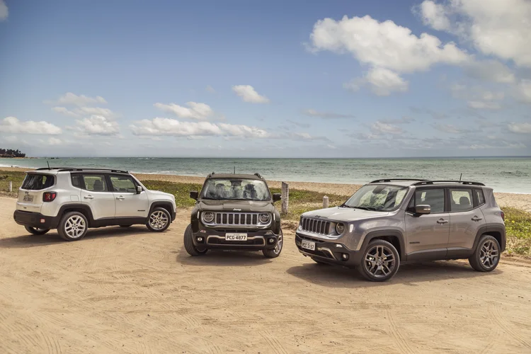 O Jeep Renegade está entre os dez automóveis mais vendidos do país (FCA/Jeep/Divulgação)