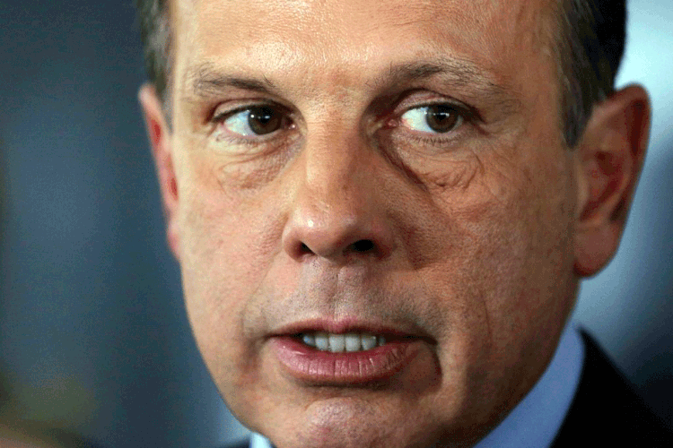 João Doria: governador rebateu fala de Bolsonaro sobre a compra de aviões com financiamento do BNDES (Valter Campanato/Agência Brasil)